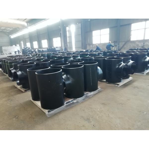Black Painting ASME B16.5 A234 WPB Pipe Fitting Tee