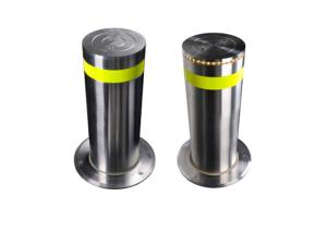 Crash Tested Security Drop Down Bollards Programmable Logic Controller PLC IP68 Waterproof