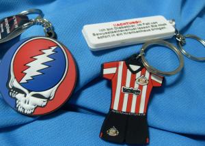 China Festival Fashion Design Custom Imprinted Promotional Items Silicone Souvenir Keychain on sale