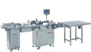 China SS304 Beer Glass Bottle Labeling Equipment Tabletop Round Bottle Labeler Applicator on sale