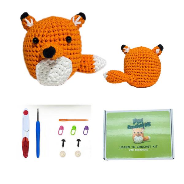 High quality seven craft cute tep-by-step crochet kit for beginners in this video