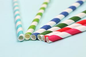 China Christmas cake pop paper straws on sale