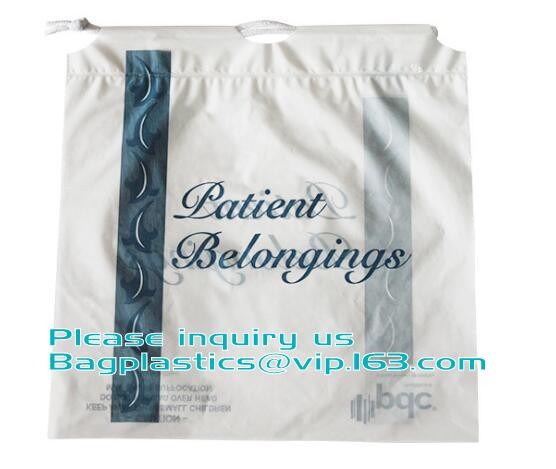 Biodegradable 22" X 28" Nylon Laundry Bags Two Shoulder Straps For Easy Backpack Carrying With bagplastics bagease packa