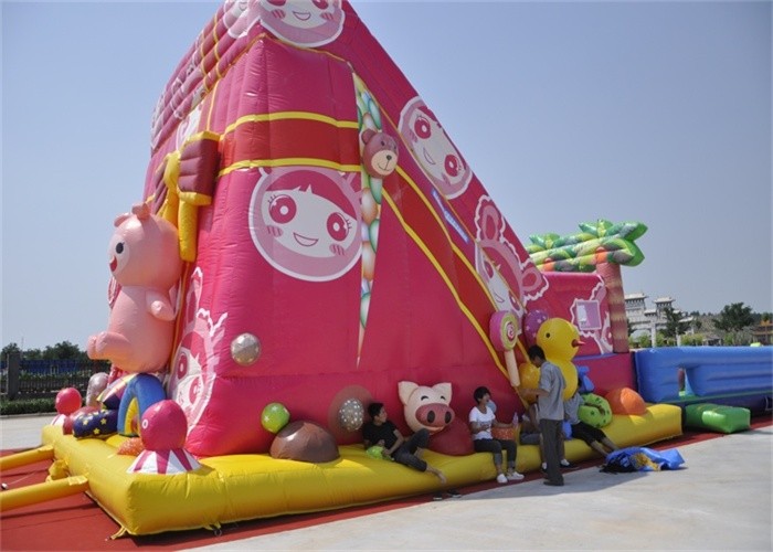 Exciting Inflatable Obstacle Course , Adrenaline Rush Inflatable Extreme Obstacle Course