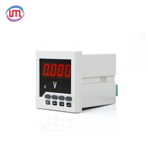 Buy cheap 96*96 Single Phase Led Display Analog Panel high volt meter digital For Power Grid product