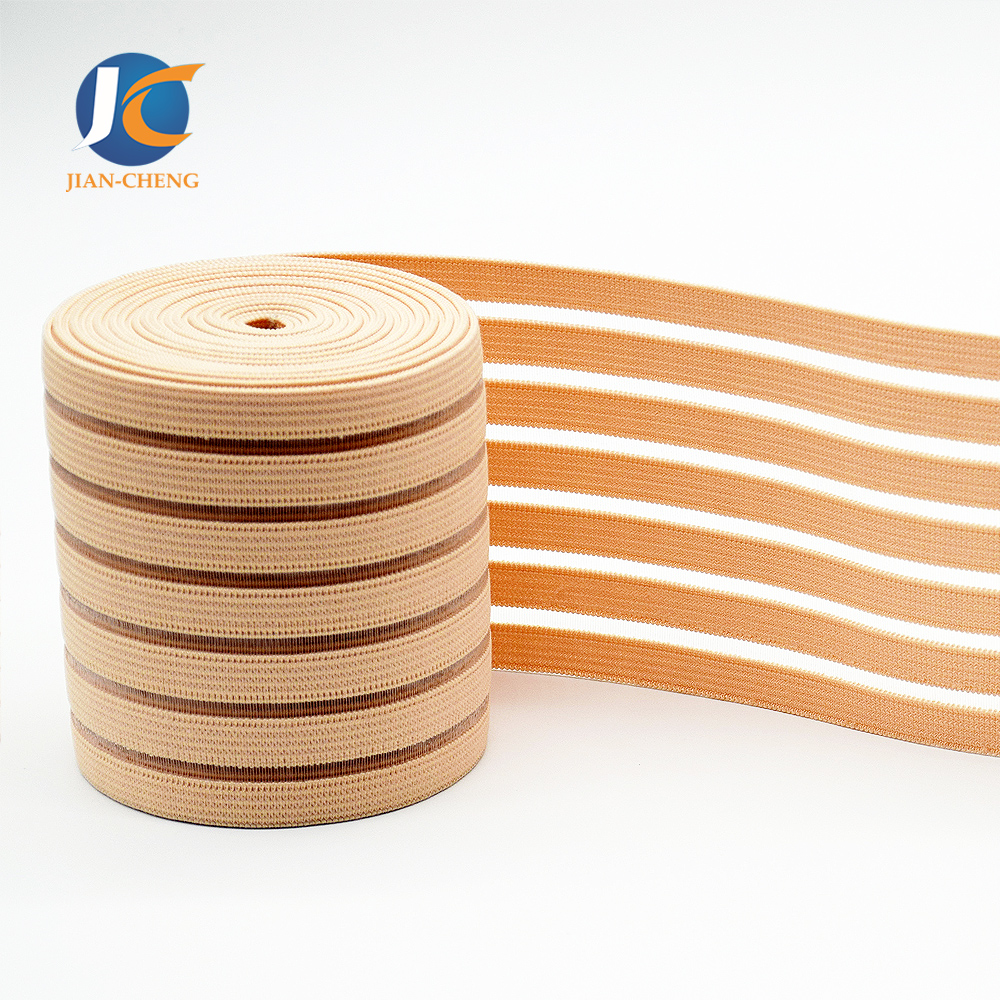 230mm High quality polyester mesh elastic band custom webbing for abdominal binder webbing