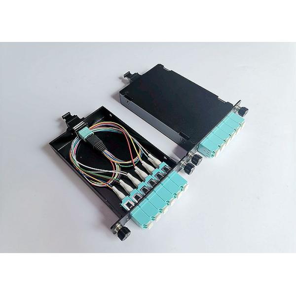 OM3 Fiber Optic Patch Panel Rack Mount For Drawer Rack LC Uniboot HD Patch Cord