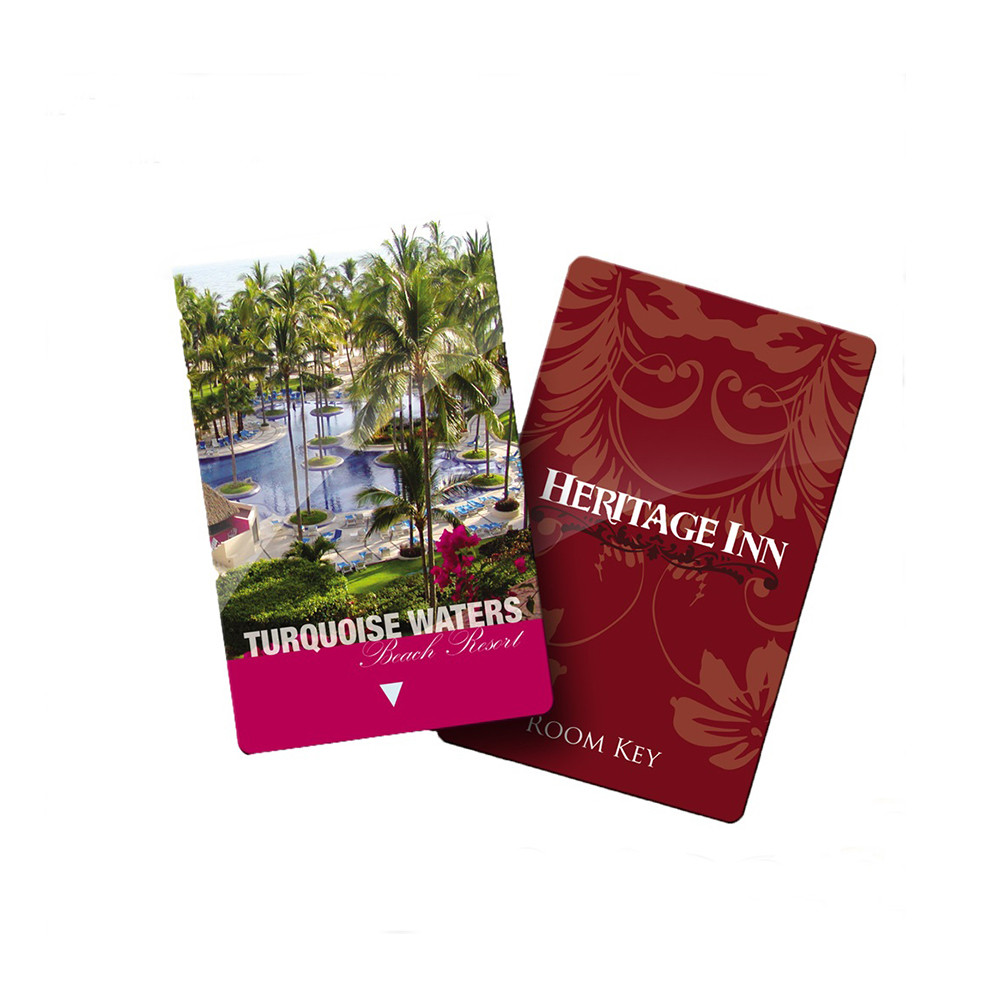 Custom RFID Hotel Key Cards HID PVC NFC VING Hotel Key Cards 13.56mhz