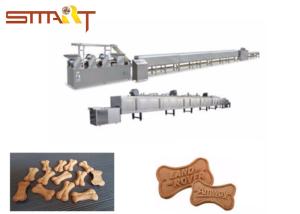 China Stainless Steel Dog Biscuit Making Machine , Automatic Dog Cookie Machine on sale