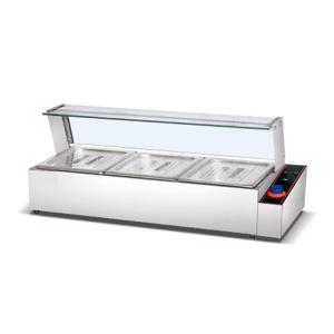 China Buffet Restaurant Cooking Equipment Electric Bain Marie Food Warmer Display on sale