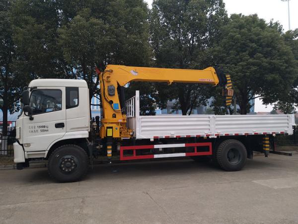 Quality 4x2 Truck mounted with crane for sale