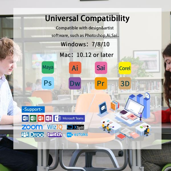 Android 6x4 Inch Pc Draw Tablet 250PPS OSU Drawing Tablet