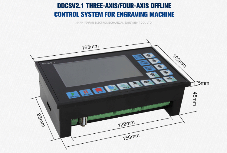 1kg Weight CNC 4 Axis Controller System Motor Driver for Milling Machine Speed Milling