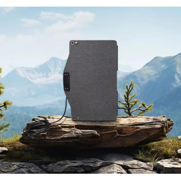 40W Portable ETFE Foldable Solar Panel Charger with USB, Type-c ,IP67 Waterproof Outdoor