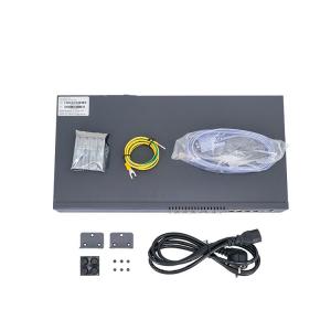 Buy cheap 1U EPON Mini GPON OLT Optic Fiber 4 Port Compatible FTTx Solutions product