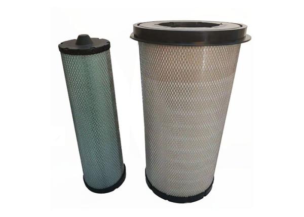 Quality Dust Removal 30 Micron Generator Air Filter PU Pleated Industrial Dust Collector Filter for sale
