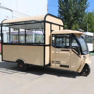 CE Certified Lightweight Wasp 3-wheeled Food Truck 20km Range for Customer Requirements