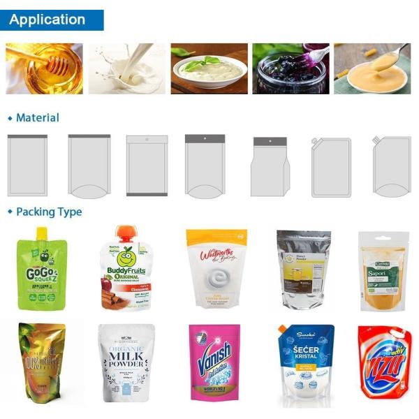 Double Feeding Horizontal Pouch Machine Bag Liquid Packaging Machine