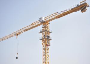 China Topless Flat Top Tower Crane 60 Meters Jib Construction Crane on sale