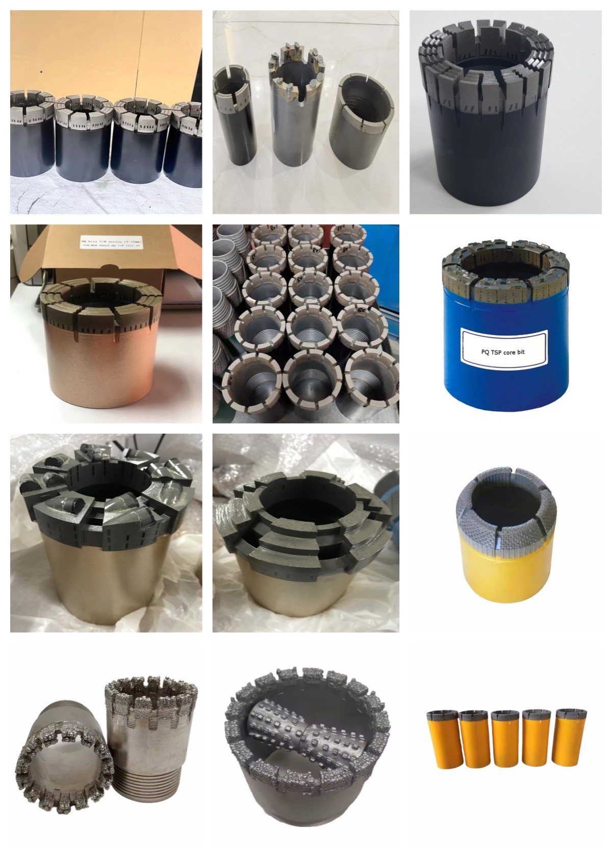Geological Impregnated Diamond Core Drill Bit NQ NQ2 Core Bit for Wireline Core Barrels Drilling