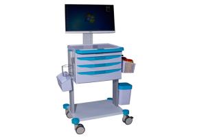 Buy cheap Medical Computer Cart Mobile Medical Carts On Wheels Laptop Dressing Cart  (ALS-WT07) product