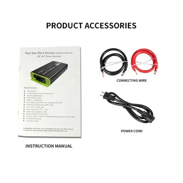 Best Quality Power Inverter Pure Sine Wave 1000W Circuit Diagram Pure Sine Wave Power Inverter Car Adapter Dc