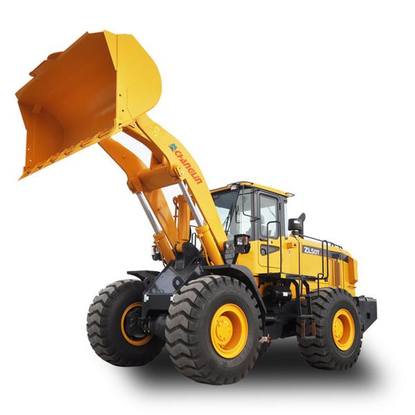 Quality Construction Wheeled Front Loader ZL50T Compact Tractor Loader for sale