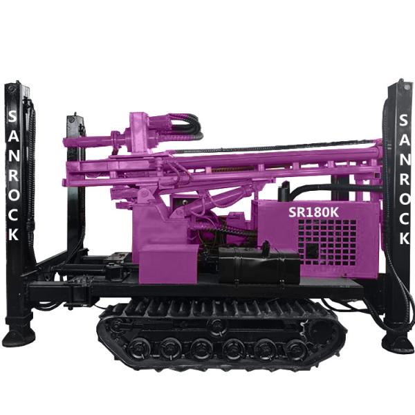 Crawler Water Well Drilling Rig Equipment Hydraulic Deep Water Well Drilling Machine