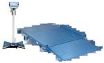 FLP Thin Platform Two Tons 500mm Ramps In Floor Scale