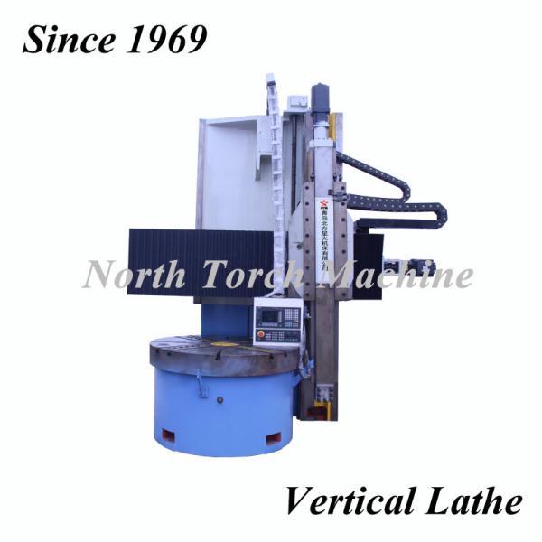 Quality Double Column Cnc Vertical Turning Lathe Machining Oil Flange Long Lifespan for sale