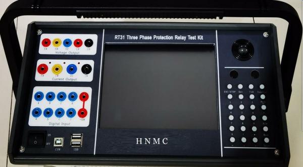 Quality Four Phase Three Phase Protection Relay Test Equipment LCD Display for sale