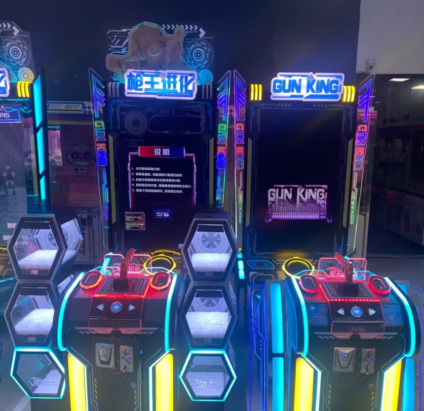 Coin Operation Fast Gunman Shooting Game Machine For Amusement Game Center