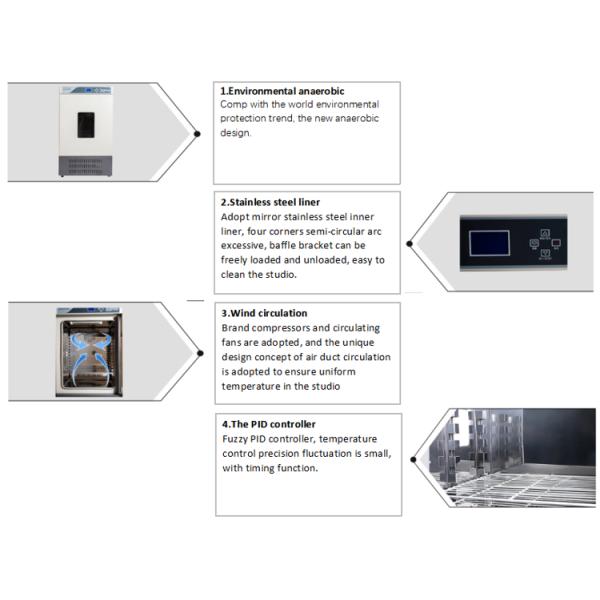 Intelligent Laboratory Biochemical Incubator 400L Epidemic Prevention