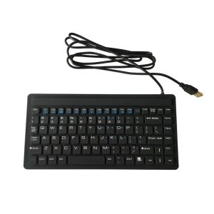 China No Mounting 87 Keys Medical Silicone Keyboard IP68 Waterproof EN55022 on sale