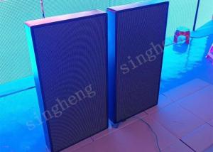 Programmable Large Outdoor Pole LED Display 62500 Pixels Per Square Meters