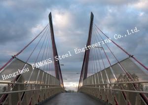 Rapid Build Steel Structural Truss Delta Bridge Minimal Maintenance Permanent Application