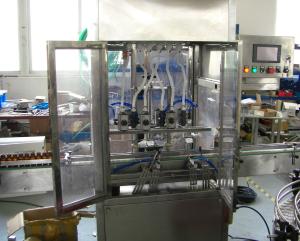 Buy cheap 1000ml-5000ml Automatic Liquid Filling Machine Alcohol Gravity Bottle Filler product