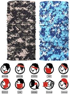 China Multi Color Cam Use Tubular Nano Neck Tube Gaiter on sale