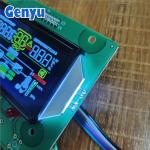 Segment LCD VA Black Background Color Icons White Digits for Inverter