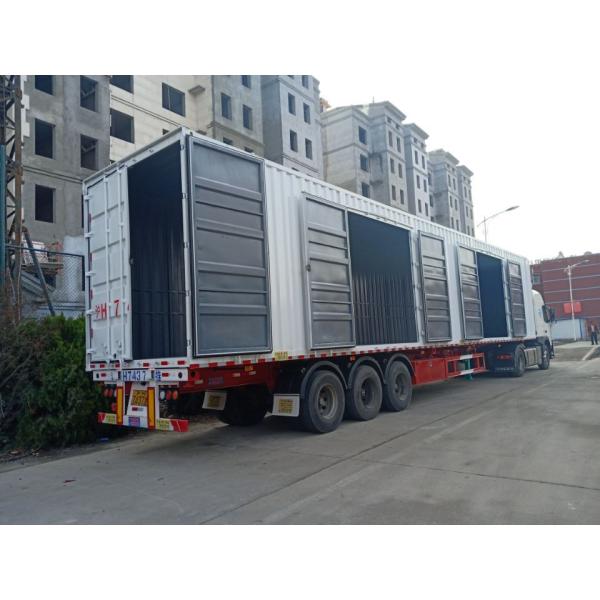 40 Tons Max Payload 13 Ton Axle Enclosed Dry Wing Van Semi Trailer for Express Logistics