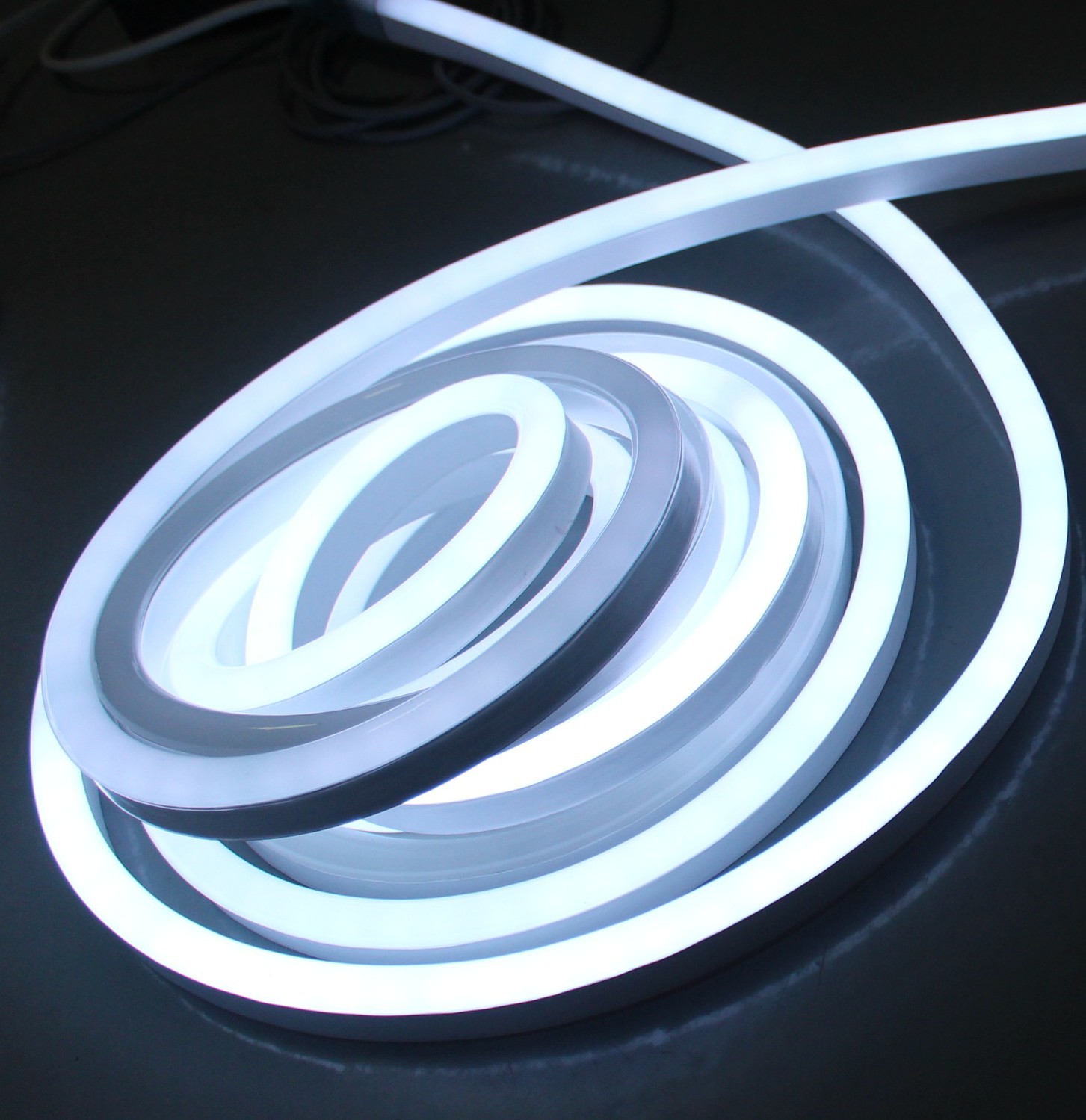 Dynamic led light neon replacement with DMX control in stock pixel tube flexible strip