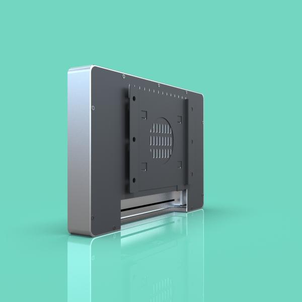 JP1103 Wall-Mounted Face Recognition, Card Reader, and QR Code Scanning 10-Inch Access Control Tablet