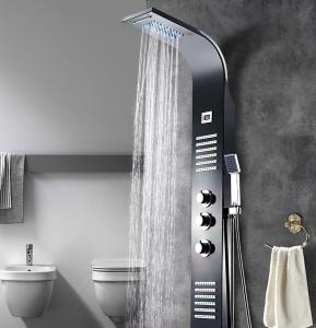 Buy cheap Hotel ODM 304SUS Shower Panel Faucets With Led Light product