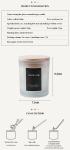 Home Birthday Wedding Atmosphere Luxury Glass Soy Wax Glass Jar Scented Candles