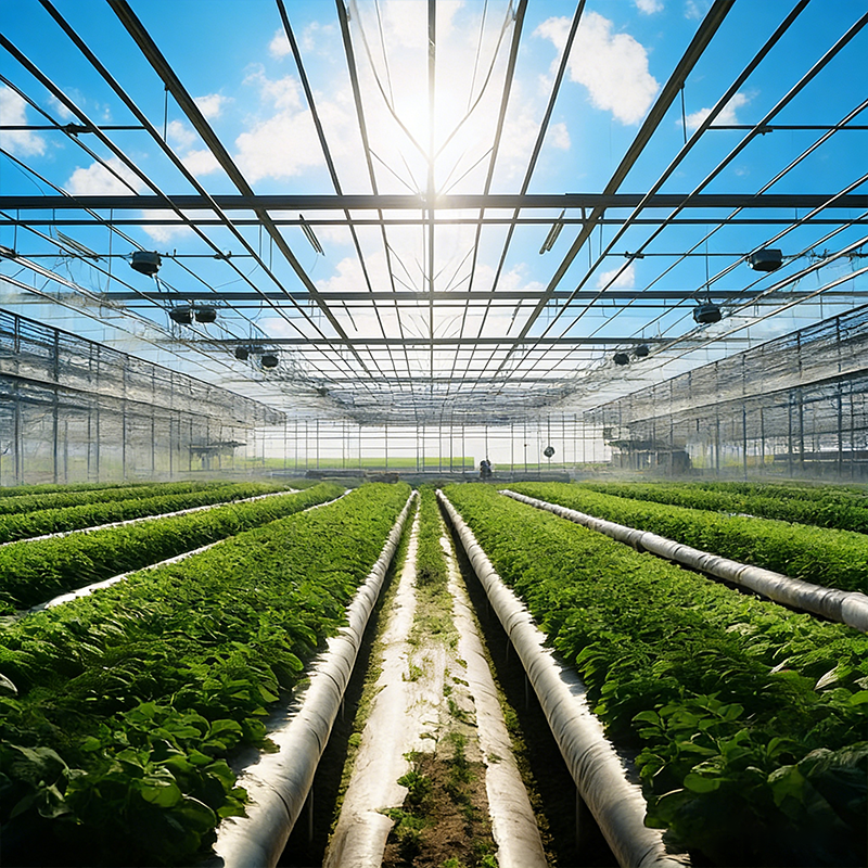 Small Steel Frames Prefab Farm Buildings Lightweight Rust Resistant