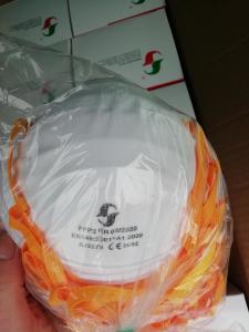 Folded Filtering Face Piece Respirator Head Wearing Industrial Working Use