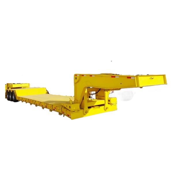 Quality 3 Axle Excavator Trailer Lowboy Excavator Loading Gooseneck Trailer for sale