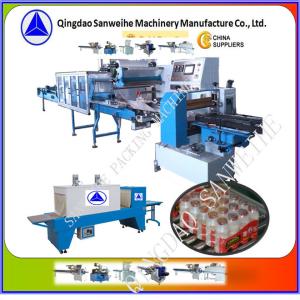 Buy cheap Multiple Bottles Automatic Shrink Wrap Machine SWD 4000 Shrink Wrap Packaging product
