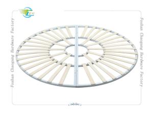 Buy cheap Round Shaped Folding Metal Slatted Bed Base For Mattress Support product