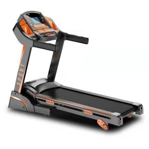 China Body Treadmill Fitness Running Machine Indoor With 5 Inch Blue LCD Screen on sale